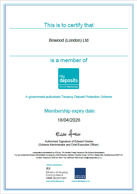 My Deposits Tenancy Deposit Protection